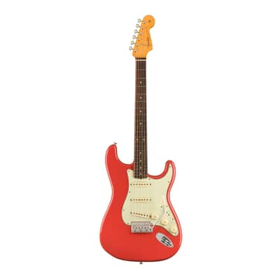 Fender American Vintage II 1961 Stratocaster Electric Guitar - Fiesta Red image 1