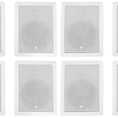 8 JBL Control 126 WT 6.5" 30w Commercial 70v In-Wall Speakers For Restaurant/Bar image 1