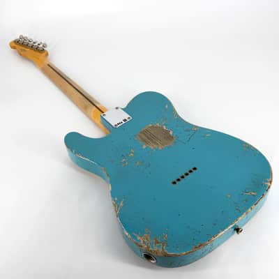 2021 Fender Custom Shop ’52 Heavy Relic Telecaster – Taos Turquoise image 3