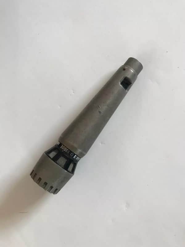 AKG D 1000E Cardioid Dynamic Microphone 1970s - Silver image 1