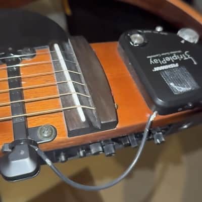Yamaha SLG200S Silent Guitar 2010s - Tobacco SunburstFitted with Fishman Triple Play image 7
