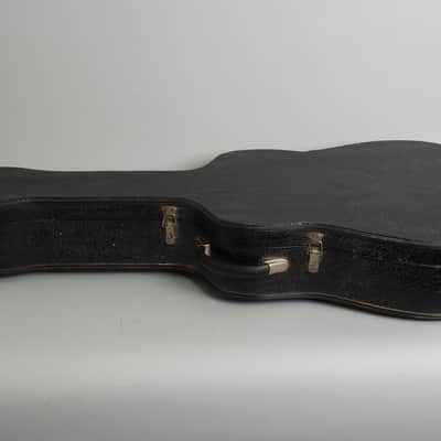 Harmony  H-65 Hollow Body Electric Guitar (1959), ser. #86H65, black hard shell case. image 11