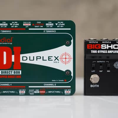 Radial JDI Duplex MK4 Stereo Passive Direct Box w/ Big Shot ABY #58777 image 2