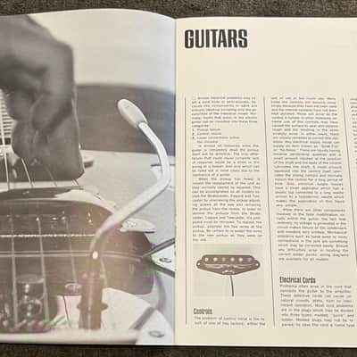 Fender Guitar And Amplifier Service Manual March, 1967 image 4