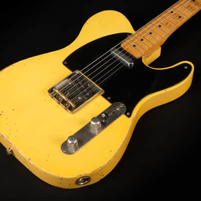 2005 Real Guitars Custom Built T - Butterscotch Blonde Heavy Relic Nitro | German Masterbuilt Telecaster 1-Piece Swamp Ash Body Suhr Pickups 3.0kg | CoA OHSC image 6