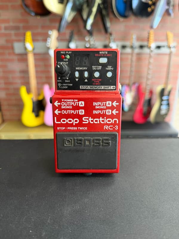 Boss RC-3 Loop Station 2011 - Present - Red image 1