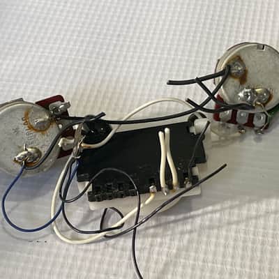 1980's Japan Charvel Jackson Import Model 3 Series Factory Wiring Harness Electronics image 5