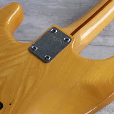 1980 Yamaha Japan SR500S Super Rock'n Roller Stratocaster (Natural) image 11