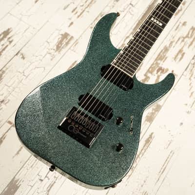 ESP E-II M-II 7B 7-String Baritone w/ Evertune Bridge - Granite Sparkle (Used) - Granite Sparkle image 13