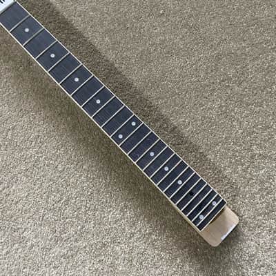 Unfinished Maple Wood Guitar Neck, Rosewood 24 Frets Fingerboard image 2