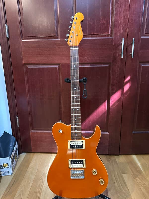 Grosh Guitars Flat Top Custom 2008 - Metallic Candy Tangerine image 1