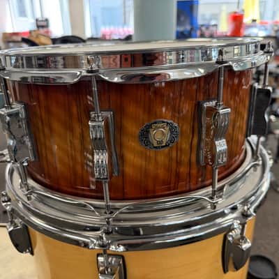 Ludwig 110th Legacy classic exotic 3 ply maple 6.5 x 14 snare drum image 6