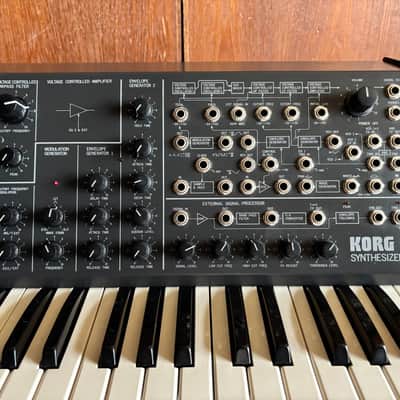 Korg MS-20 Original Analog Mono Synth early model KORG35 w/ patch cables image 4