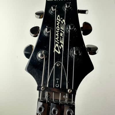 Schecter C-1 FR Diamond Series 2000s - Blue image 7