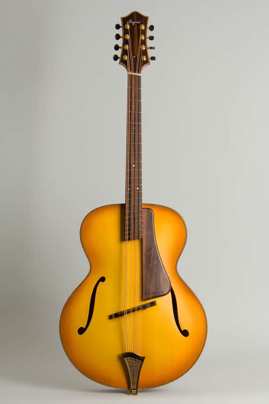 Bayard Blaine-Bayard Guitars L-5 Multi-Scale Carved Top Mandocello (2025), ser. #0313, molded fiberglass hard shell case. image 1