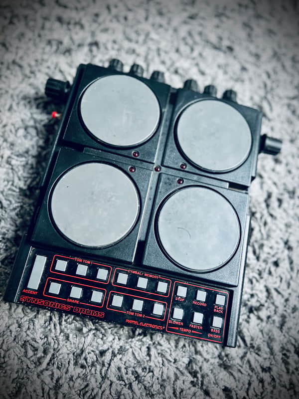 Mattel Synsonic Vintage Drummachine Circuit Bent 1983 Bild 1