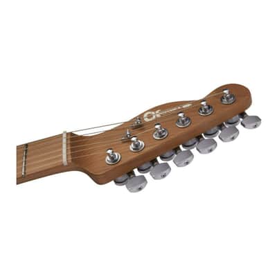 Charvel Pro-Mod So-Cal Style 2 24 HH 2PT CM Ash 6-String Right-Handed Electric Guitar with Caramelized Maple Fingerboard (Natural) image 6