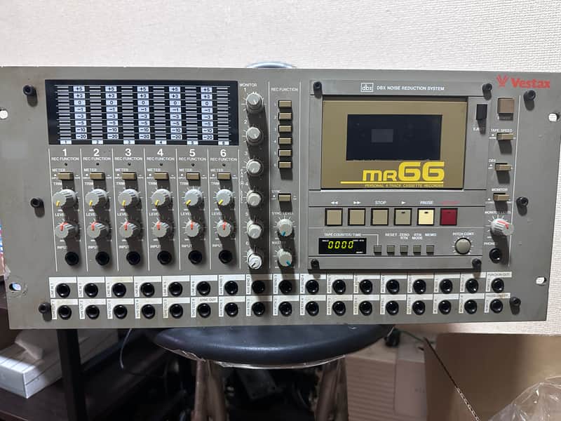Vestax MR66 6track Multitrack recorder serviced image 1