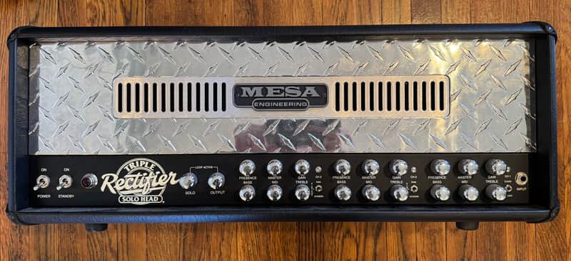 Mesa Boogie Triple Rectifier Solo Head 3-Channel 150-Watt Guitar Amp Head 2000 - 2009 - Various image 1