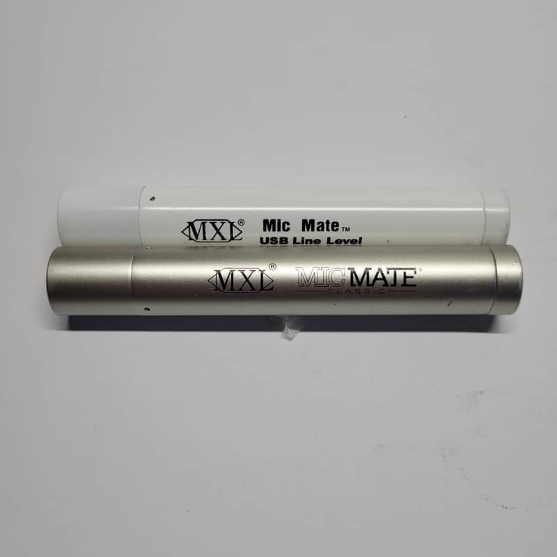 *Pair* MXL Mic Mate Dynamic XLR to USB Adapter - 1 White, 1 Silver image 1