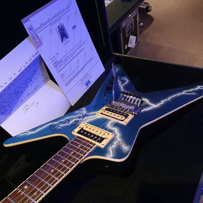 RARE Dean Dimebag Darrell DFH Dean From Hell Dimebolt Signature Guitar Signed by Pantera! Pre-Washburn D3 image 19
