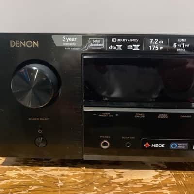 Denon AVR-X1600H 7.2 Channel 4K HEOS Ultra HD Integrated Network AV Receiver image 2