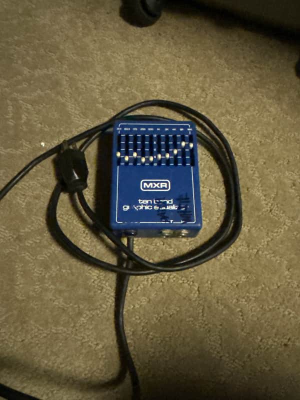 MXR MX-108 Ten Band Graphic Equalizer 1976 - 1984 - Blue image 1