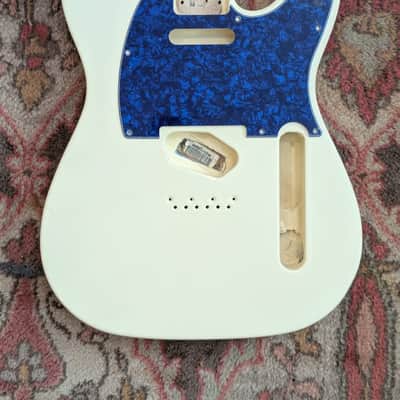 Fender Telecaster Deluxe Nashville Electric guitar body 2017-2021 - White Blonde with 2 pickguards image 2