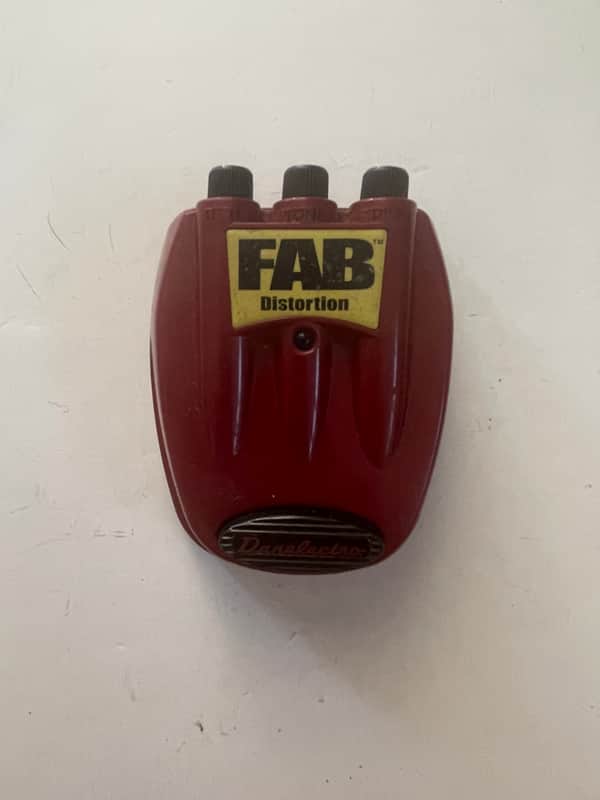 Danelectro D-1 FAB Distortion Guitar Effect Pedal image 1
