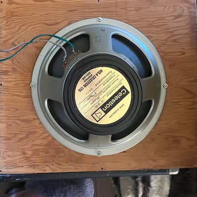 Celestion 2x12 cab, 1976 g12m and 1973 g12h - Black image 2