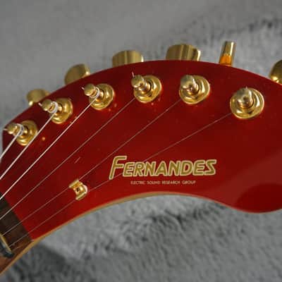 Fernandes ZO-3 Electric Guitar w/ Built-In Speaker, Gig Bag – Red – Made in Japan image 8