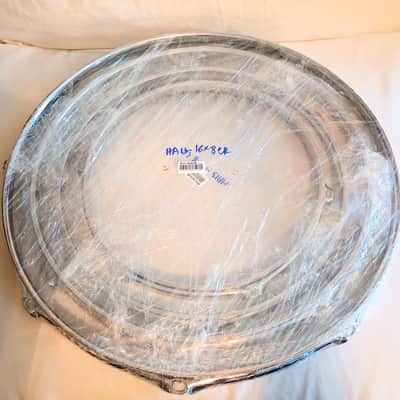 UNMARKED DRUM HOOPS SET/LOT OF 4 includes: 10"-12"-14"-16"-CHROME-FREE SHIP TO C-USA! image 6