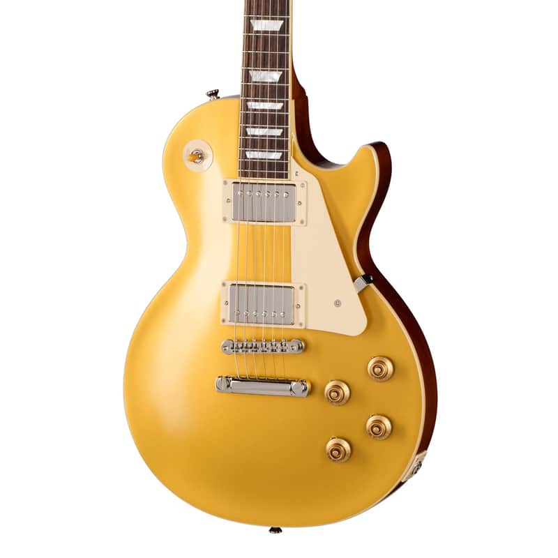 Mint Epiphone Inspired by Gibson Custom 1957 Les Paul Goldtop Reissue Double Gold w/case image 1