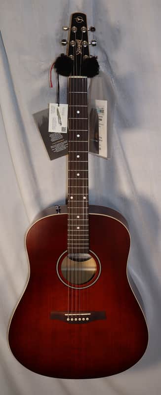 Seagull Model # 051991 S6 Original Burnt Umber Presys II Dreadnought Acoustic Electric NEW image 1