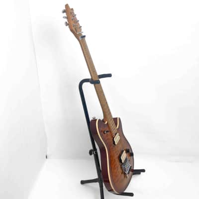 EVH Wolfgang WG Special QM with Baked Maple Neck - Tiger Eye image 3