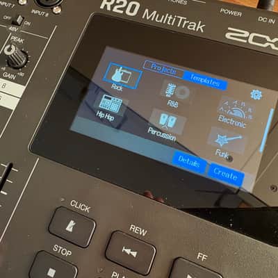Zoom R20 Multitrack Recorder 2021 - Present - Black image 4