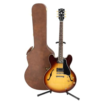 Gibson ES-335 50s Semi-Hollow Guitar w/ Hardshell Case - Vintage Tobacco Burst image 8