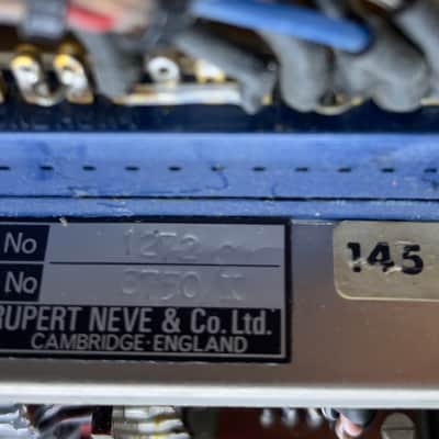 BAE Brent Averill 1272 Neve Vintage 1272, 2 pairs of preamps image 9