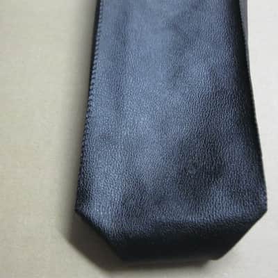 lightly used genuine BOSS vinyl pouch for FV300H, FV300L, and similar size size Boss pedals (NO pedal included) 1990s - Black Vinyl Exterior / Black Thin Canvas Interior image 13