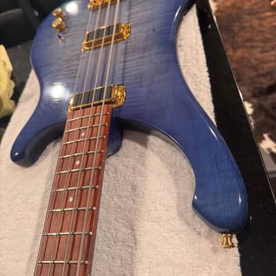 Rickenbacker 4004Cii Cheyenne II 2008 Blue Burst image 6