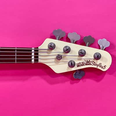 Ernie Ball Music Man Stingray 5 Limited Edition 2005 - Vintage Creme/Ivory image 11