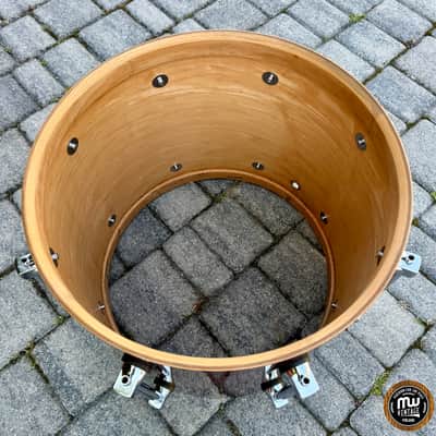 Immagine Premier SIGNIA Maple Tom Floor Tom 14" x 12" Cherry Wood UK Made - 21