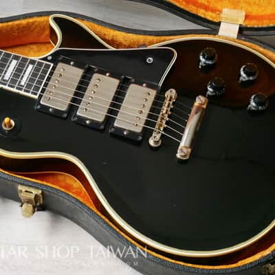 Original 1960 Gibson Les Paul Custom 3-Pickup Black Beauty image 2