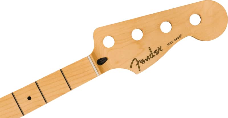 2022 Fender Player Series Jazz Bass Neck Medium Jumbo Frets Maple 9.5" Modern "C" image 1
