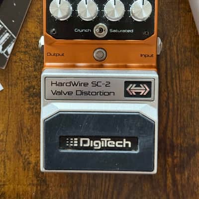 DigiTech Hardwire SC-2 Valve Distortion 2010s - Orange image 1