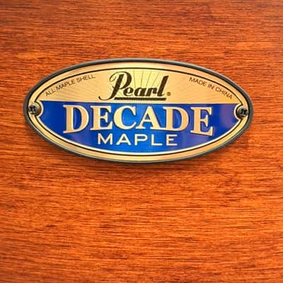 Pearl Pearl Decade Maple 12" x 8" Mounted Rack Tom (Satin Brown Burst / Finish #260) image 2