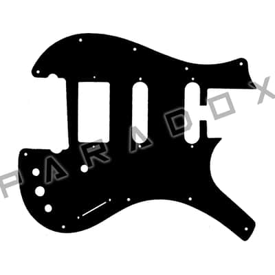 Custom Pickguard For 1997 Made in America Parker Nitefly NFV2 HSS - Black/White/Black .090" image 1