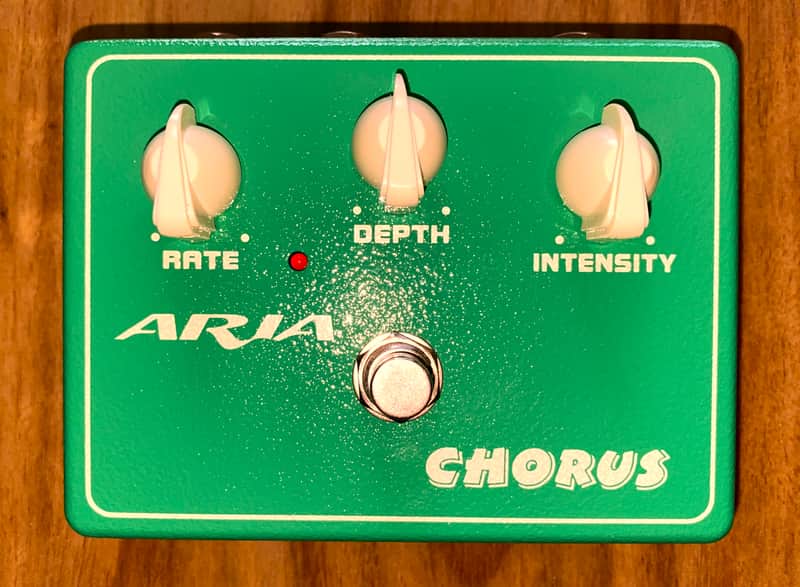 Chorus Pedal Aria Heritage Series Vibrant Green Lush Modulation! Modern Reissue! image 1