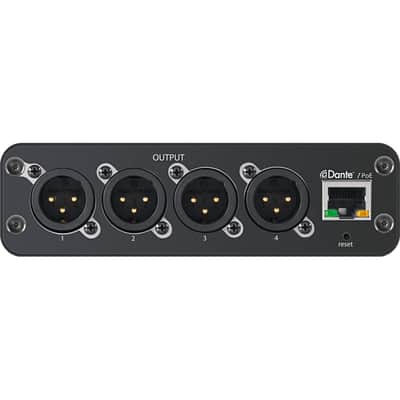 Shure ANI4OUT-XLR 4-Channel Audio Network Interface image 3
