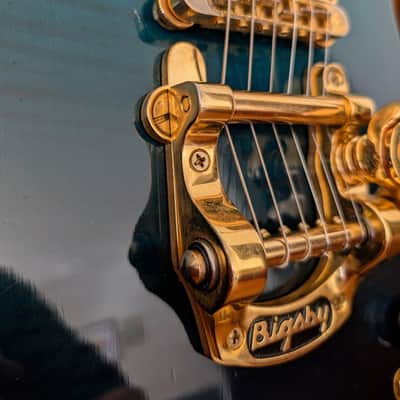 Gibson SG Supreme in Ultra Rare Emerald Burst Finish 2006 - with Case and Bigsby image 22